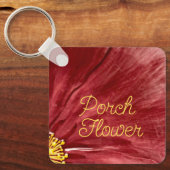Porte-clés Fleur de porche / Original / (Recto)