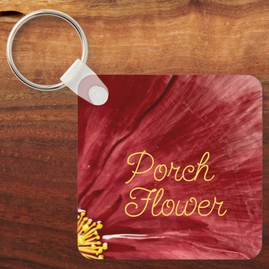 Porte-clés Fleur de porche / Original / (Recto)