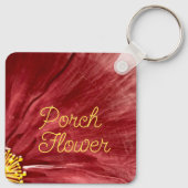 Porte-clés Fleur de porche / Original / (Dos)