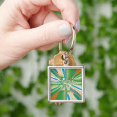Porte-clés Fleur de printemps (main)