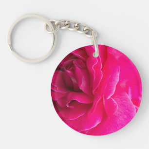 Porte-clés Fleur de rose