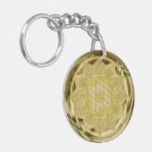 Porte-clés Fleur De Vie - Indien Mandala 4 (Devant gauche)