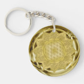 Porte-clés Fleur De Vie - Indien Mandala 4 (Devant)