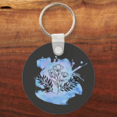 Porte-clés fleur d'eau (Recto)