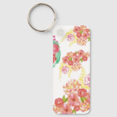 Porte-clés Fleur d'eau (Recto)