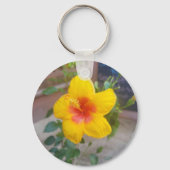 Porte-clés Fleur d'Hibiscus (Verso)