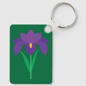 Porte-clés Fleur d'Iris (Verso)