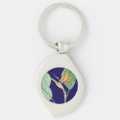 Porte-clés Fleur d'oiseau de paradis (Devant)