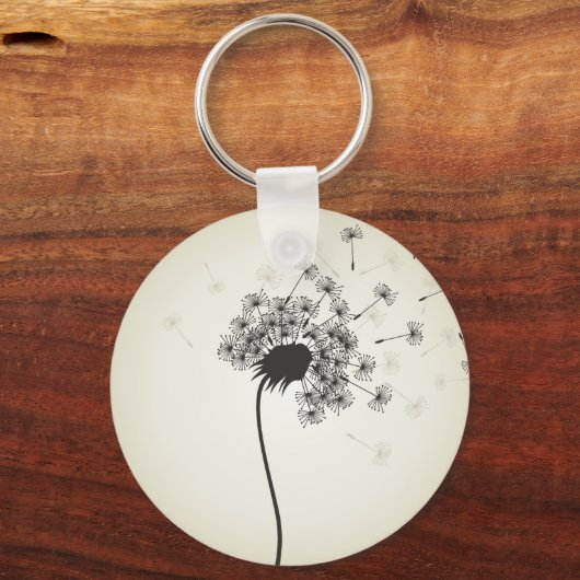 Porte-clés Fleur d'un pandelion (Recto)