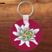 Porte-clés Fleur Edelweiss (Recto)