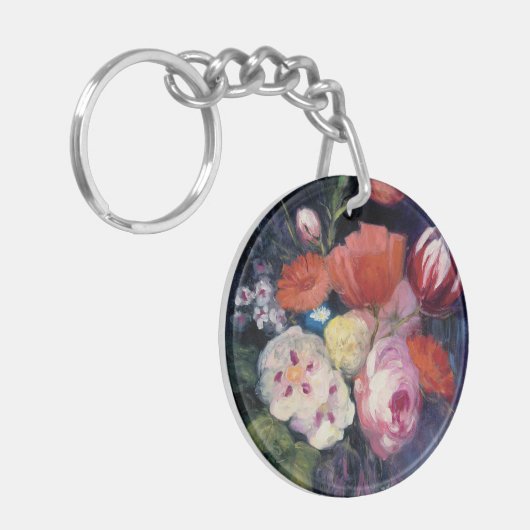 Porte-clés Fleur fraîche de ressort de coupe (Devant gauche)