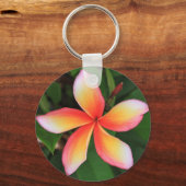 Porte-clés Fleur Frangipani (Recto)