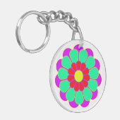 Porte-clés Fleur Funky Power Bloom I (Devant gauche)
