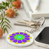Porte-clés Fleur Funky Power Bloom II (Devant droit)