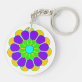 Porte-clés Fleur Funky Power Bloom II (Dos)