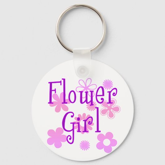 Porte-clés Fleur Girl Produits (Recto)