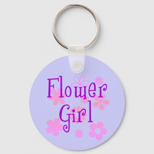 Porte-clés Fleur Girl Produits (Recto)