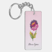 Porte-clés Fleur isolée (Devant gauche)
