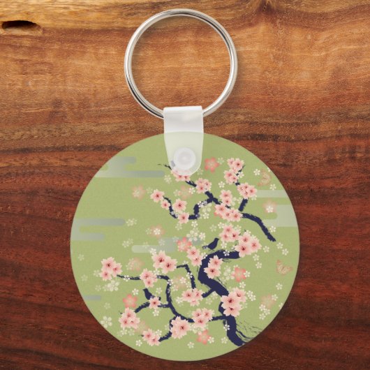 Porte-clés Fleur JAPONAISE (Recto)