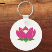Porte-clés Fleur Lotus (Recto)