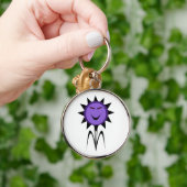 Porte-clés Fleur maléfique Kawaii Goth Porte - clé d'Hallowee (Main)