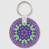 Porte-clés Fleur Mandala (Verso)