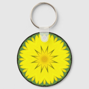 Porte-clés Fleur Mandala 03