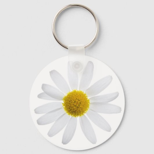 Porte-clés Fleur marguerite (Recto)