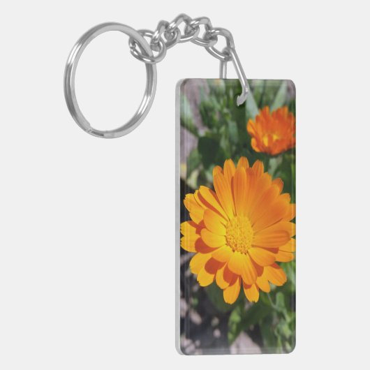 Porte-clés fleur marigée (Devant gauche)