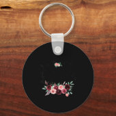 Porte-clés Fleur mère de la mariée douche mariage (Recto)