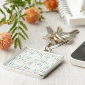 Porte-clés Fleur Motif Printemps Floral (Côté)