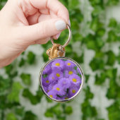 Porte-clés Fleur pourpre (Main)