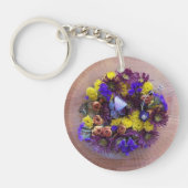 Porte-clés Fleur Power (Devant)