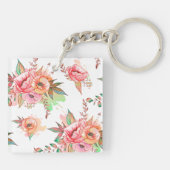 Porte-clés fleur printanière (Dos)