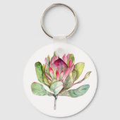 Porte-clés Fleur Protea (Recto)
