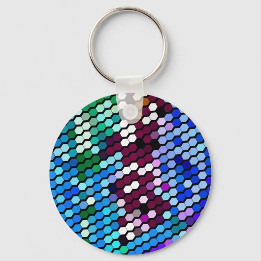 PORTE-CLÉS FLEUR SAUVAGE (Recto)