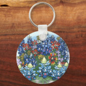 Porte-clés Fleur sauvage (Recto)