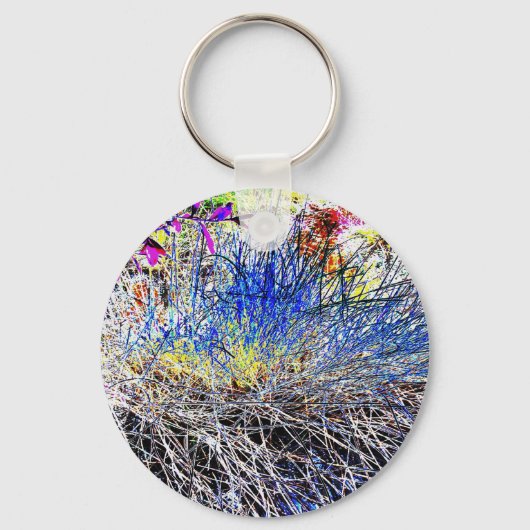 PORTE-CLÉS FLEUR SAUVAGE (Recto)