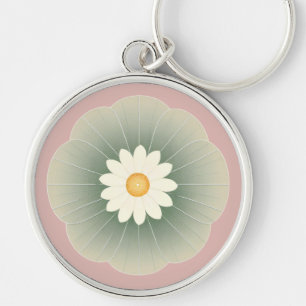 Porte-clés Fleur simple