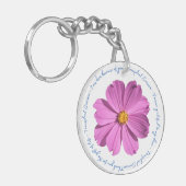 Porte-clés Fleur Survivant de Transplantation (Devant gauche)