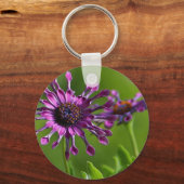 porte-clés fleur violette (Recto)