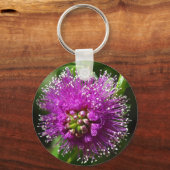 porte-clés fleur violette (Recto)