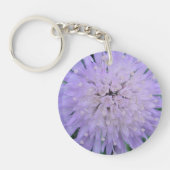 Porte-clés Fleur violette (Devant)