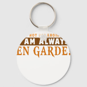 Porte-clés Fleuret d'escrime sportive, Sabre, Épée Concours G