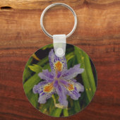 Porte-clés fleurir en violet (Recto)