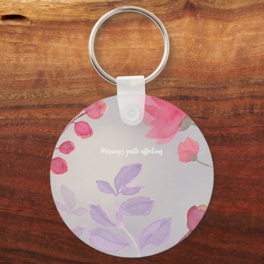 Porte-clés Fleurs (Recto)