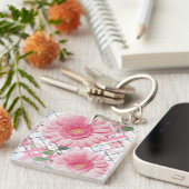 Porte-clés fleurs (Devant Droit)