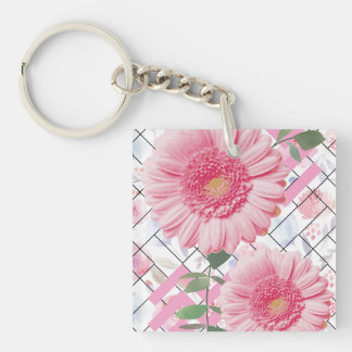 Porte-clés fleurs