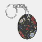 Porte-clés Fleurs (Devant gauche)