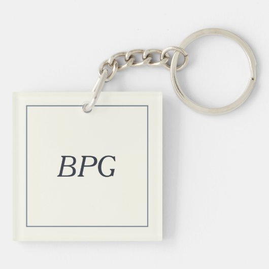 Porte-clés Fleurs (Dos)